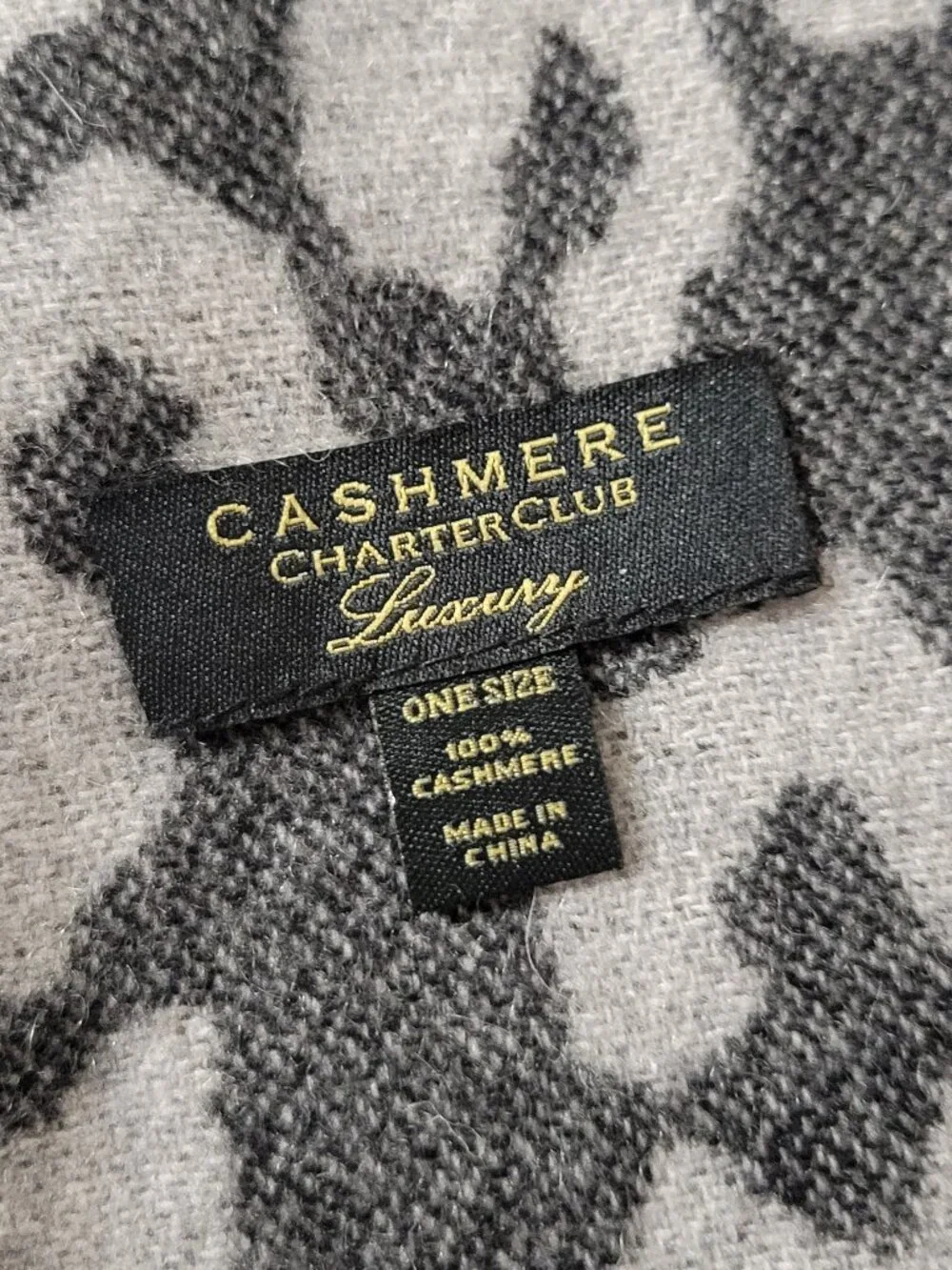 Charter Club Luxury 100% Cashmere Scarf